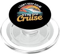 Funny Sailing I Can't Keep Calm Es mi Primer Crucero PopSockets PopGrip para MagSafe