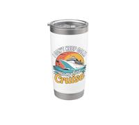 Funny Sailing I Can't Keep Calm Es mi primer crucero Vaso térmico de acero inoxidable de doble pared