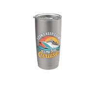 Funny Sailing I Can't Keep Calm Es mi primer crucero Vaso térmico de acero inoxidable de doble pared