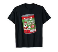 Funny Santa Fart Soup Can Labels - Christmas Party Graphic Camiseta