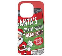Funny Santa Fart Soup Can Labels - Christmas Party Graphic Carcasa para iPhone 15 Pro