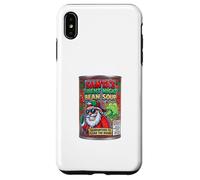 Funny Santa Fart Soup Can Labels - Christmas Party Graphic Carcasa para iPhone XS MAX