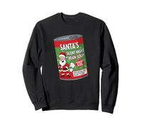 Funny Santa Fart Soup Can Labels - Christmas Party Graphic Sudadera