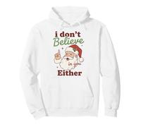 Funny Santa Oh Look Nobody Gives a Shit Sudadera con Capucha