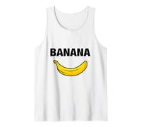 Funny Sarcastic Cool Yellow Illustration Banana Graphic Camiseta sin Mangas