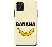 Funny Sarcastic Cool Yellow Illustration Banana Graphic Carcasa para iPhone 11 Pro Max