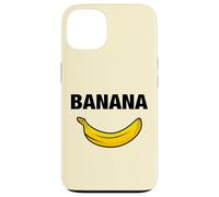 Funny Sarcastic Cool Yellow Illustration Banana Graphic Carcasa para iPhone 13