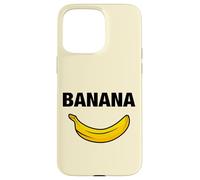 Funny Sarcastic Cool Yellow Illustration Banana Graphic Carcasa para iPhone 15 Pro Max