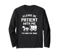 Funny Sarcastic Dad Humor Please Be Patient with Me 1900s Manga Larga