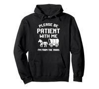 Funny Sarcastic Dad Humor Please Be Patient with Me 1900s Sudadera con Capucha