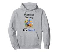 Funny Sarcastic Parrot Witty Quote Graphic tee Introvert Sudadera con Capucha