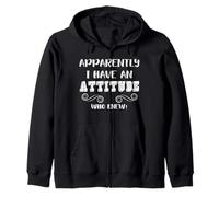 Funny Sarcastic Quote Girls Teens Women Attitude Sudadera con Capucha