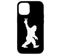 Funny Sasquatch Bigfoot Pace Sign Yeti Carcasa para iPhone 12/12 Pro