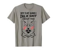Funny Sassy Cat Lover Cool Kitty Attitude Cat Owners Camiseta
