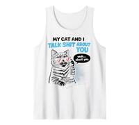 Funny Sassy Cat Lover Cool Kitty Attitude Cat Owners Camiseta sin Mangas