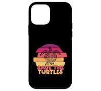 Funny Save Turtles Retro Distressed Turtle Graphic Carcasa para iPhone 12 Mini