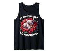 Funny Saying For Cat Owner Kitten Lover Christmas Season Camiseta sin Mangas