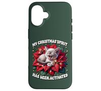 Funny Saying For Cat Owner Kitten Lover Christmas Season Carcasa para iPhone 16