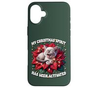 Funny Saying For Cat Owner Kitten Lover Christmas Season Carcasa para iPhone 16 Plus