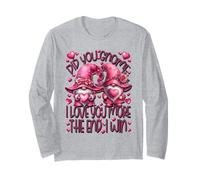 Funny Saying For GNOME Lover I Love You More The End I Win Manga Larga