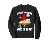 Funny Saying For Men Bossy GNOME Graphic Fun Office Humor Sudadera