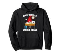 Funny Saying For Men Bossy GNOME Graphic Fun Office Humor Sudadera con Capucha