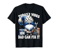 Funny Saying For Men Daddy GNOME Handyman Dad Can Fix It Camiseta