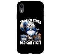 Funny Saying For Men Daddy GNOME Handyman Dad Can Fix It Carcasa para iPhone XR