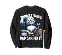 Funny Saying For Men Daddy GNOME Handyman Dad Can Fix It Sudadera