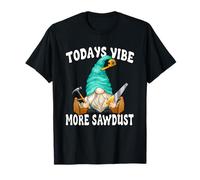 Funny Saying For Men Woodworker Dad Grandpa GNOME Graphic Camiseta