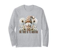 Funny Saying For Women Men and Kids Sweet Dandelion GNOME Manga Larga