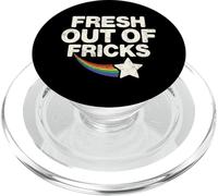 Funny Saying Fresh - out of Fricks PopSockets PopGrip para MagSafe