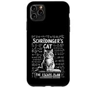 Funny Saying Schrodingers Cat The Escape Plan Broma Mujeres Hombres Carcasa para iPhone 11 Pro MAX