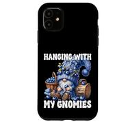 Funny Saying With Summer Gnome And Fresh Picked Blueberries Carcasa para iPhone 11