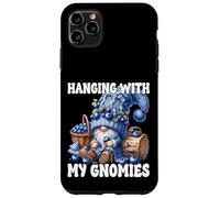 Funny Saying With Summer Gnome And Fresh Picked Blueberries Carcasa para iPhone 11 Pro Max