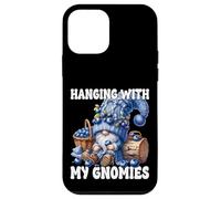 Funny Saying With Summer Gnome And Fresh Picked Blueberries Carcasa para iPhone 12 mini