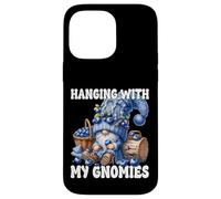 Funny Saying With Summer Gnome And Fresh Picked Blueberries Carcasa para iPhone 14 Pro Max