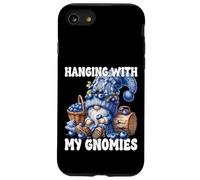 Funny Saying With Summer Gnome And Fresh Picked Blueberries Carcasa para iPhone SE (2020) / 7 / 8