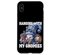 Funny Saying With Summer Gnome And Fresh Picked Blueberries Carcasa para iPhone XS Max