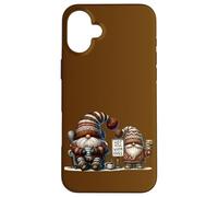 Funny Sayings For Women Christmas GNOME Hot Mugs Warm Hugs Carcasa para iPhone 16 Plus