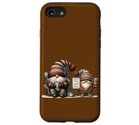 Funny Sayings For Women Christmas GNOME Hot Mugs Warm Hugs Carcasa para iPhone SE (2020) / 7/8
