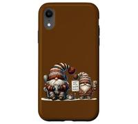 Funny Sayings For Women Christmas GNOME Hot Mugs Warm Hugs Carcasa para iPhone XR