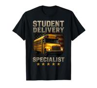Funny School Bus Driver Student Delivery Specialist Camiseta