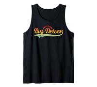 Funny School Bus Driver, World'S Best Bus Driver Ever Camiseta sin Mangas
