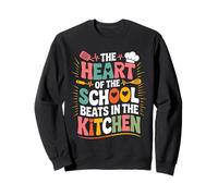 Funny School Kitchen Heart Chef Love Cook Personal Sudadera