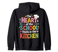 Funny School Kitchen Heart Chef Love Cook Personal Sudadera con Capucha