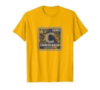 Funny Sci Fi Carbon Based Life Form Science Teacher T Shirt Camiseta, Hombre, Dorado Brillante, S