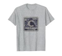 Funny Sci Fi Carbon Based Life Form Science Teacher T Shirt Camiseta, Hombre, Gris Jaspeado, 3XL