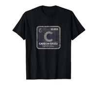 Funny Sci Fi Carbon Based Life Form Science Teacher T Shirt Camiseta, Hombre, Negro, 3XL
