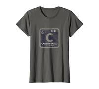 Funny Sci Fi Carbon Based Life Form Science Teacher T Shirt Camiseta, Mujer, Asfalto, S